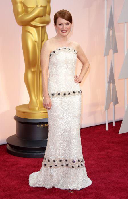Julianne Moore Red carpet wedding dress inspiration Julianne Moore Red carpet wedding dress inspiration