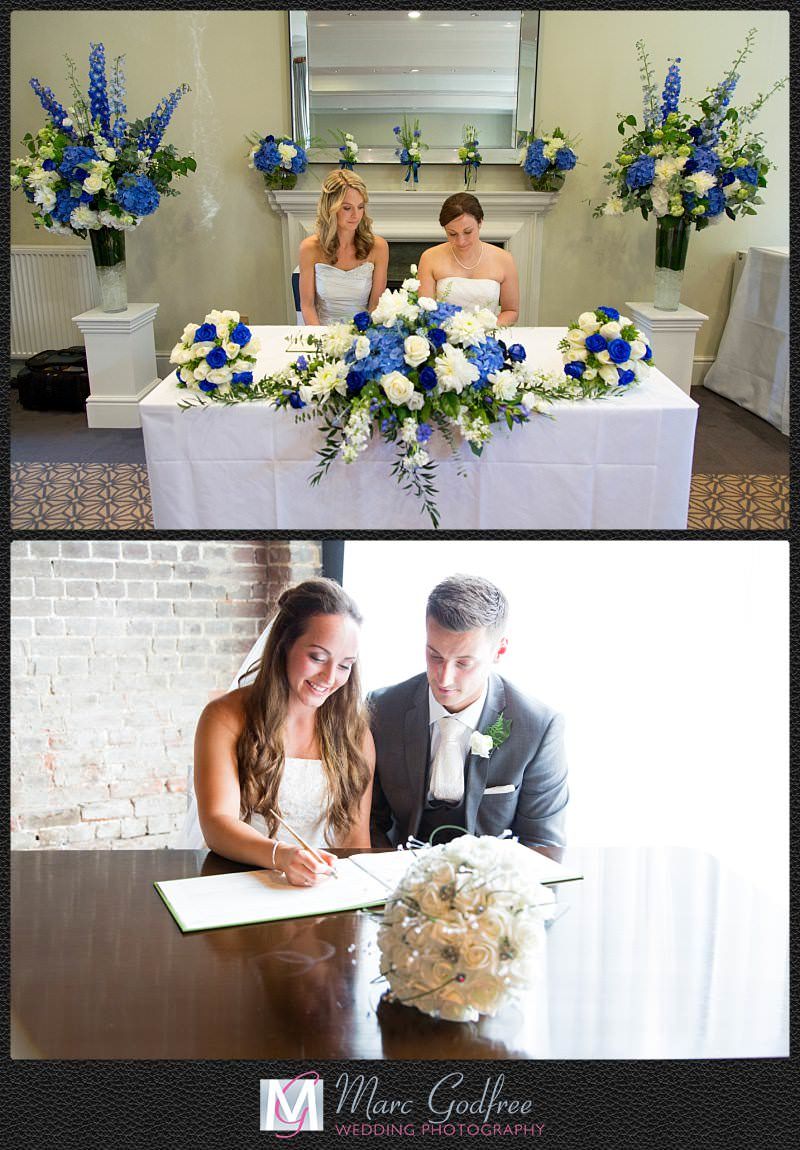 Unmissable wedding day photos- Signing the register Unmissable wedding day photos- Signing the register
