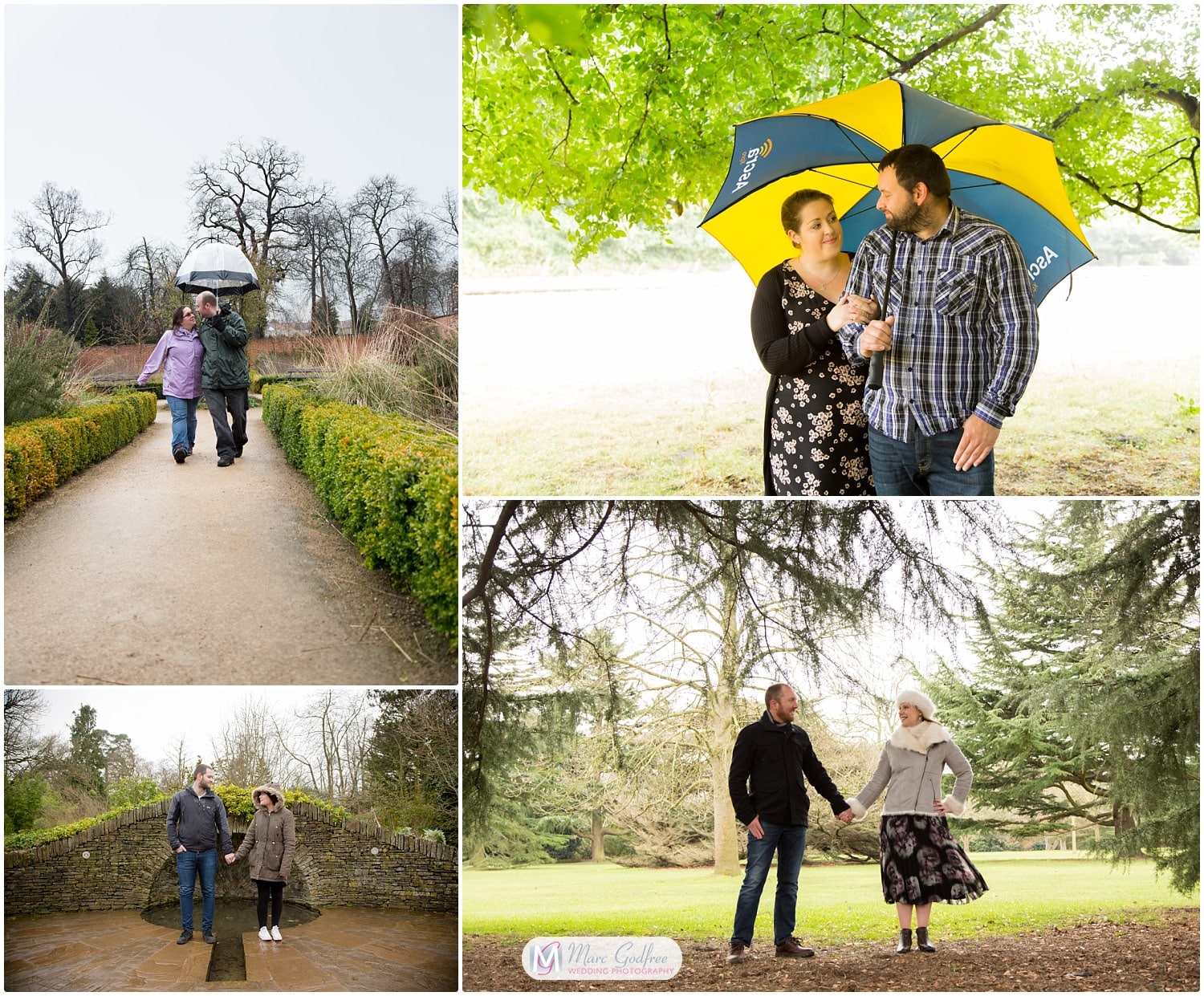 Bring a brolly on your engagement shoot